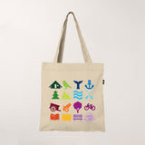 Sac fourre-tout - Icônes assorties
