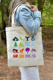 Sac fourre-tout - Icônes assorties